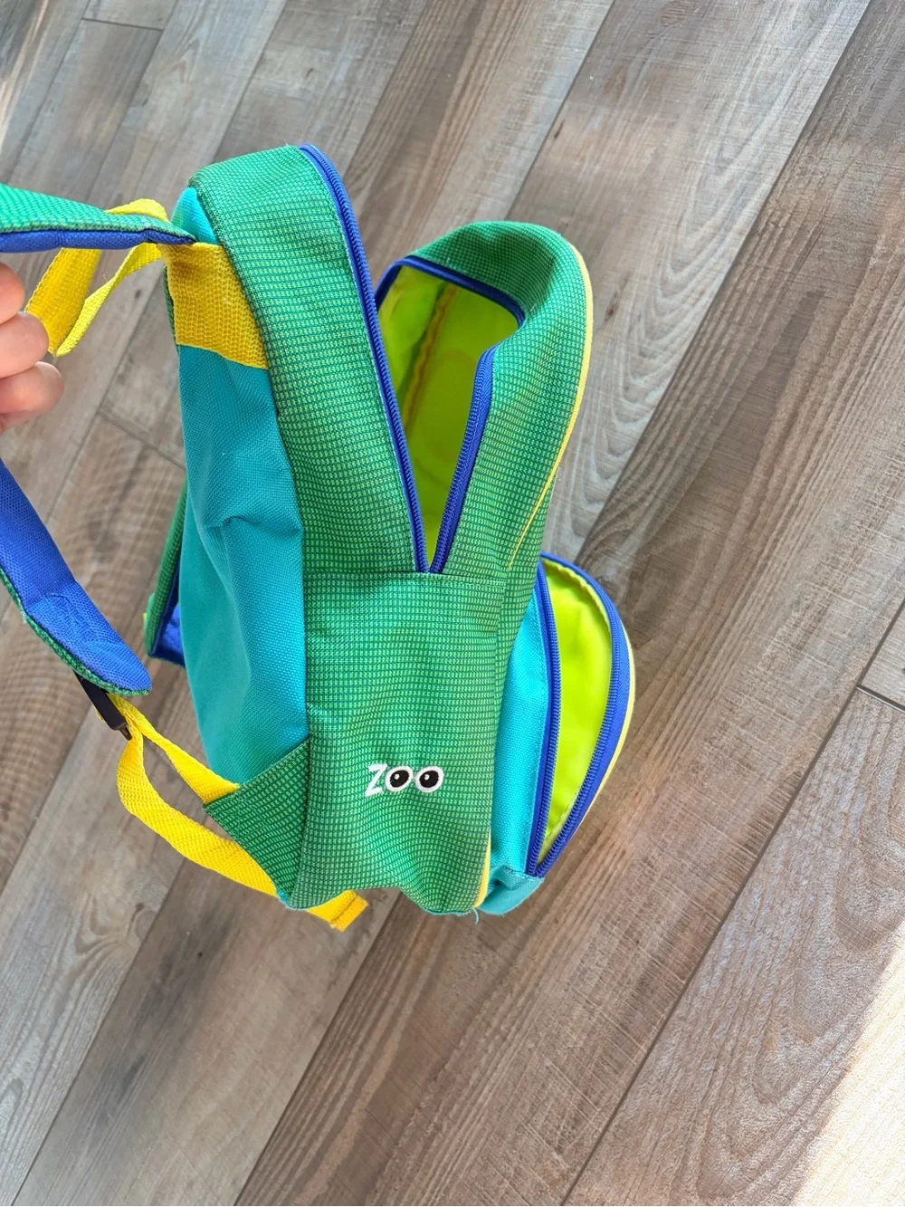 Skip Hop preschool Green Chameleon Kids Backpack